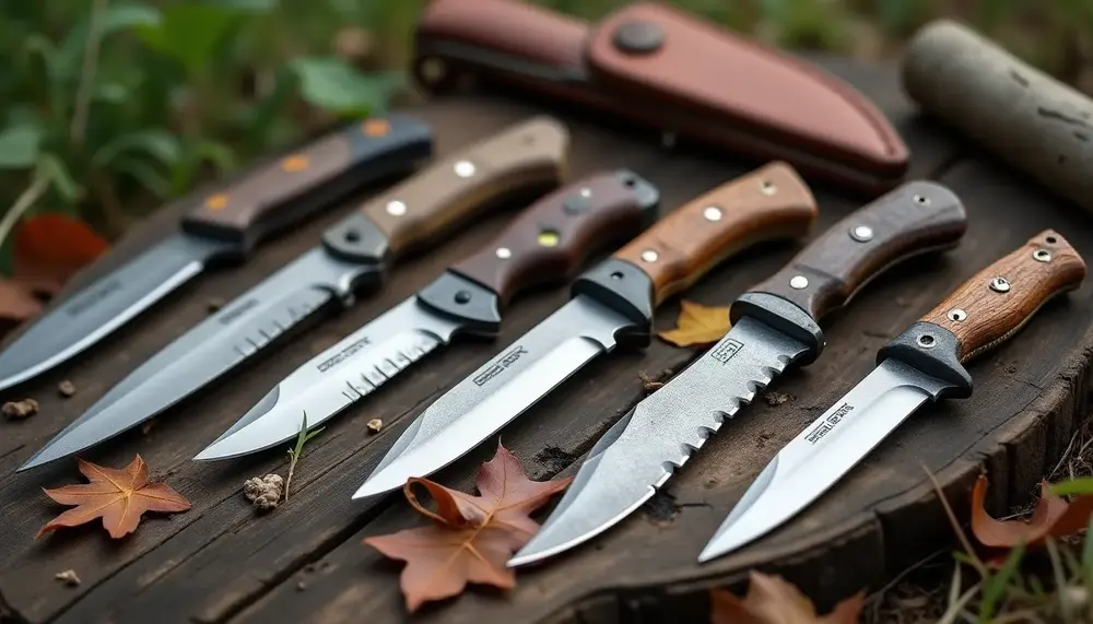 Die beliebtesten Marken für hochwertige Jagdmesser