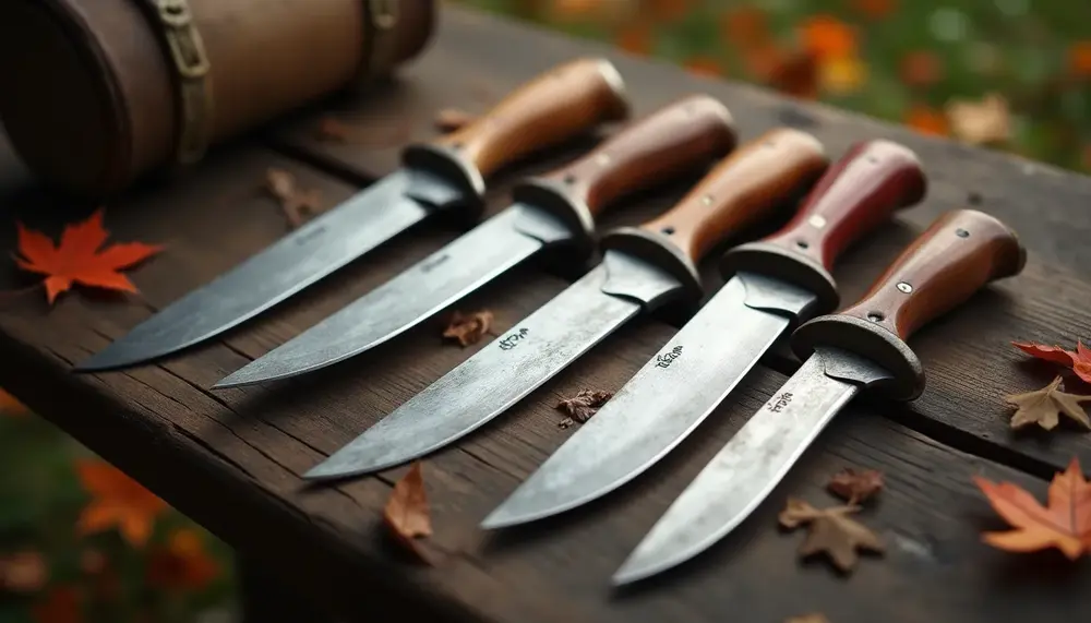 Die besten Jagdmesser mit Holzgriff für ein authentisches Jagderlebnis